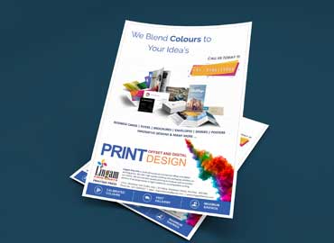 Multicolour Flyers A5 Size Printing Service in Coimbatore